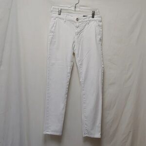 White Caden Trousers